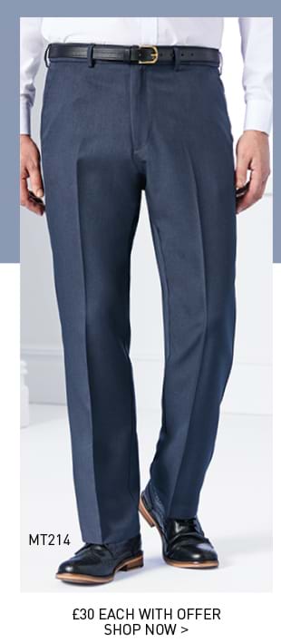 Chums Mens Smart Casual elasticated waist trousers | eBay