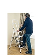 Two Step Ladder with Safety Rail