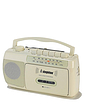 Mono Radio Cassette Player  - Cream