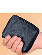 Real Leather Zip Wallet