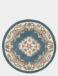 Aubusson Wool Rugs - Blue