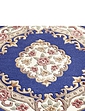 Aubusson Wool Rugs Navy