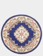 Aubusson Wool Rugs - Navy