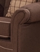 Chadderton Two Seater Settee - Chocolate