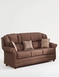 Chadderton Three Seater Settee - Chocolate