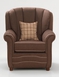 Chadderton Two Seater Settee Plus One Chair - Chocolate