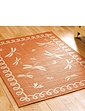 Dragonfly Indoor And Outdoor Flatweave Rug - Terracotta