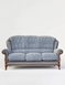 Queen Anne 3 Seater - Charcoal