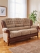 Queen Anne 3 Seater - Mink