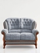 Queen Anne Suite - Two Seater Plus Two Chairs - Charcoal