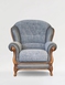 Queen Anne Suite - Two Seater Plus Two Chairs - Charcoal