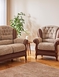Queen Anne Suite - Two Seater Plus Two Chairs - Mink