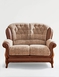 Queen Anne Suite - Two Seater Plus Two Chairs - Mink
