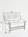 Queen Anne Suite - Two Seater Plus Two Chairs - Mink