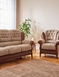Queen Anne Suite - Three Seater Plus Two Chairs - Mink