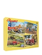 Tractors at Work 4 x 500 Piece Boxed Jigsaw Puzzle Set