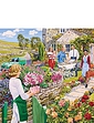 The Florists Round Box Set of Jigsaw Puzzles Multi