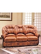 Canterbury 3 Seater Settee and 1 Chair - Tan