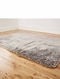 Kitten Soft Washable Rugs With Slip-Resist Backing - Grey