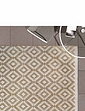 County Tile Indoor Outdoor Flatweave Rug - Natural