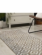 County Tile Indoor Outdoor Flatweave Rug - Natural