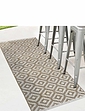 County Tile Indoor Outdoor Flatweave Rug - Natural