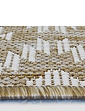 Indoor Outdoor Country Tile Flatweave Rug - Natural