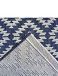 Indoor Outdoor Country Tile Flatweave Rug - Navy