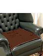 Velour Waterproof Chair Pad - Brown