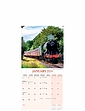 Steam Trains 2024 Luxury Calendar Multi