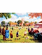 View From The Sidelines 2 x 500 Piece Jigsaw Puzzle Set - Multi