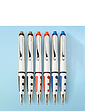 Erasable Pens - Set of 6 - Silver