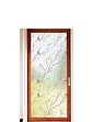 Bird Design Instant Stain Glass Window - Multi