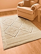 Malmo Sculptured Rug - Taupe