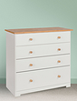 Colorado 4 Drawer Chest - White