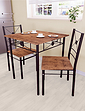 2 Seater Dining Set - Wood