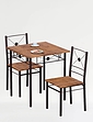 2 Seater Dining Set - Wood