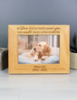 Personalised Pet Memorial Photo Frame - Wood