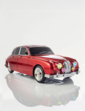 Nostalgic MKII Jaguar Rechargeable Radio - Burgundy