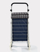 4 Wheel Shopping Trolley - Navy