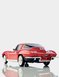 American Classic Corvette Nostalgic Rechargeable Radio - Red