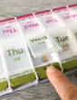 Easy Open Pill Tray - White