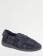 Mens Multi Adjustable Wide Fit Slipper - Navy