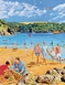 Gibsons Beside the Seaside 4 x 500 Piece Jigsaw Set - Multi