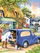 House of Puzzles Village Life 4 x 500 Piece Jigsaw Set - Multi