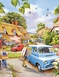 House of Puzzles Village Life 4 x 500 Piece Jigsaw Set - Multi