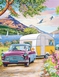 House of Puzzles Going Places 4 x 500 Piece Jigsaw Set - Multi