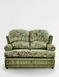 Chorlton Two Seater Settee And Chair Suite - Green
