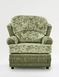 Chorlton Two Seater Settee And Chair Suite - Green