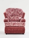 Chorlton Two Seater Settee And Chair Suite - Rose